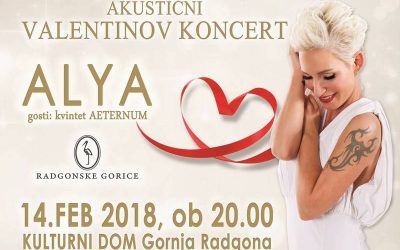 Valentinov koncert Alye z učenci OŠ Gornja Radgona