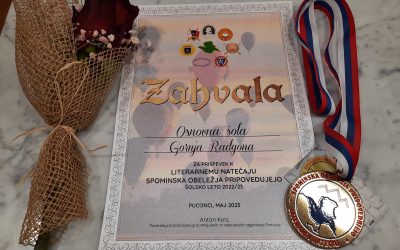 Podelitev priznanj in medalj – Spominska obeležja pripovedujejo 2022/2023